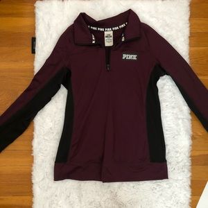PINK Maroon Zip Up